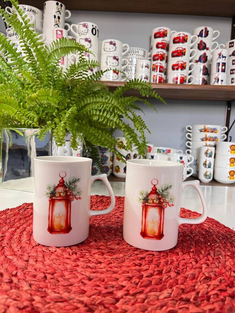2 KİŞİLİK 250 ML YENİ YIL-1 DESEN KUPA BARDAK